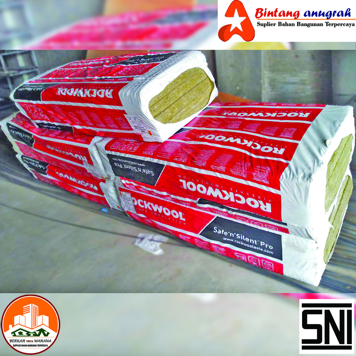 Distributor Rockwool di Dumai