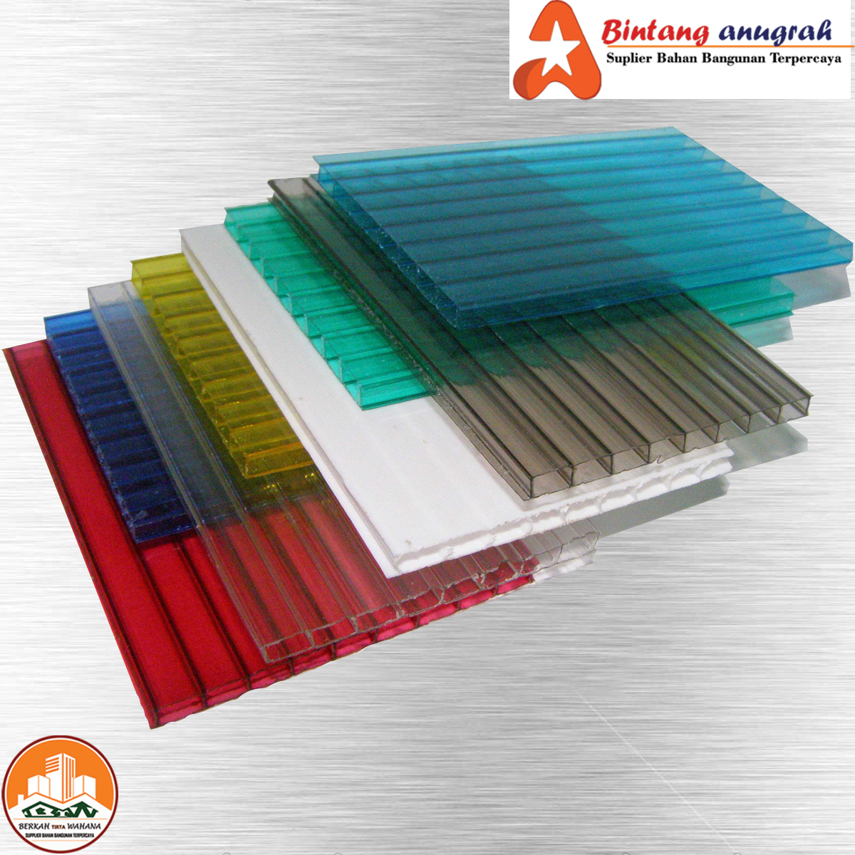 Distributor Atap Polycarbonate Polikarbonat di Tembesi