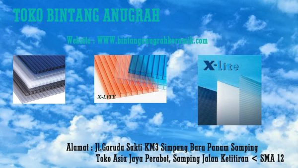 distributor Polycarbonate X-Lite di Riau