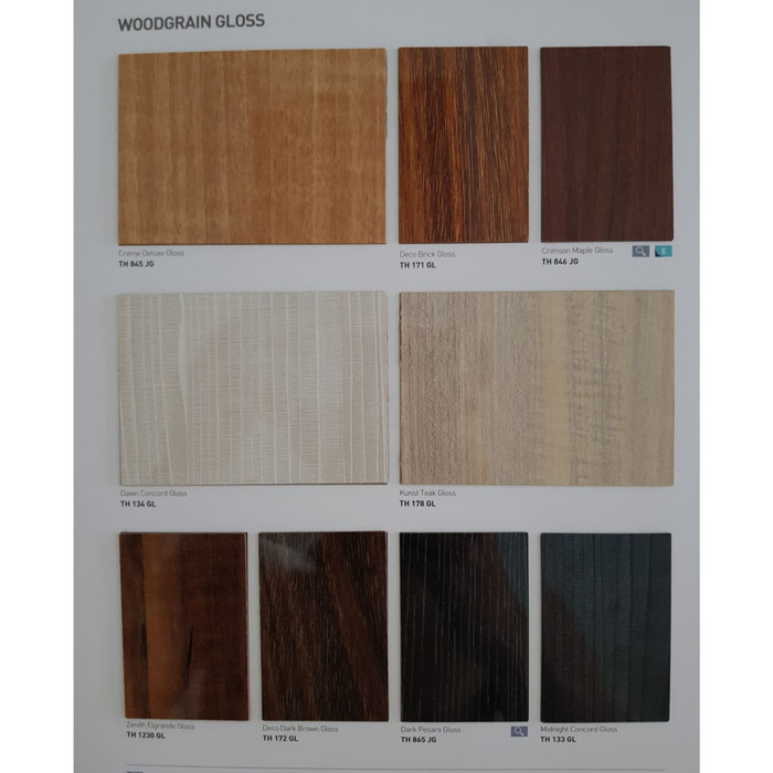 Jual Grosir HPL Taco Woodgrain Gloss di Tampan