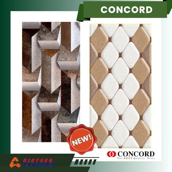 Toko Bintang Anugrah Keramik, Toko Bangunan Murah Pekanbaru / Agen Keramik Pekanbaru / Keramik CONCORD 50x50 / Keramik Dinding CONCORD 25x50 / Harga CONCORD CERAMICS / Motif Motif Keramik Terlaris / Toko Keramik Pekanbaru