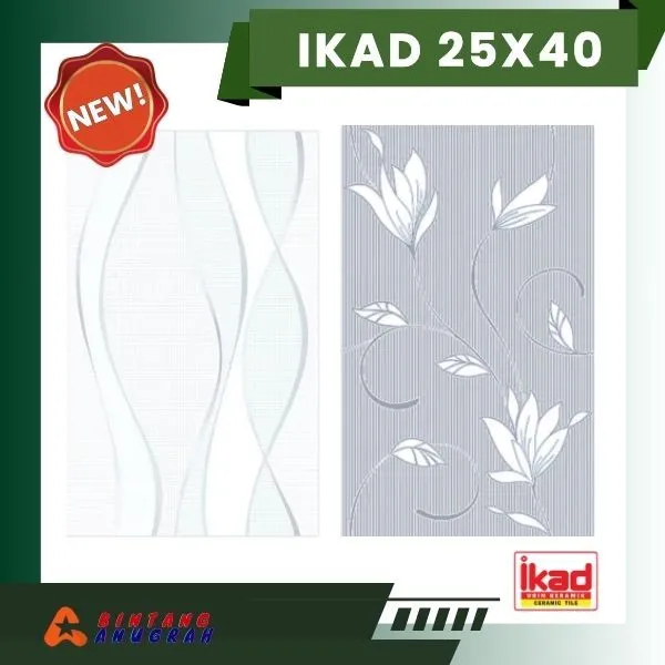 Toko Bintang Anuggrah, Toko Bangunan Murah Pekanbaru / Jual Keramik Murah Pekanbaru / IKAD Ceramics 50x50 / Keramik Dinding IKAD 25x40 / Harga Keramik IKAD Per-box / Motif Motif Keramik IKAD / Toko Keramik Pekanbaru