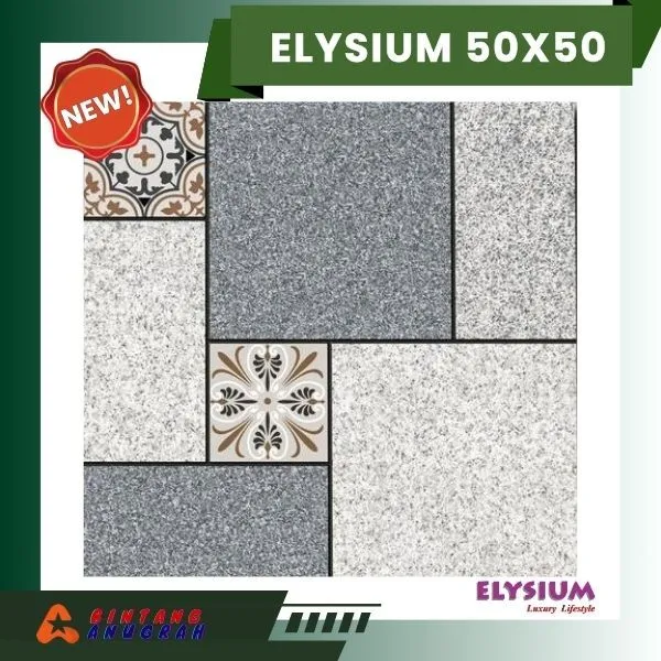 Toko Bintang Anugrah Keramik, Toko Bangunan Murah Pekanbaru / Agen Keramik Pekanbaru / Keramik ELYSIUM 50x50 / Keramik Dinding ELYSIUM 25x50 / Harga ELYSIUM CERAMICS / Motif motif Keramik Terlaris / Toko Keramik Pekanbaru