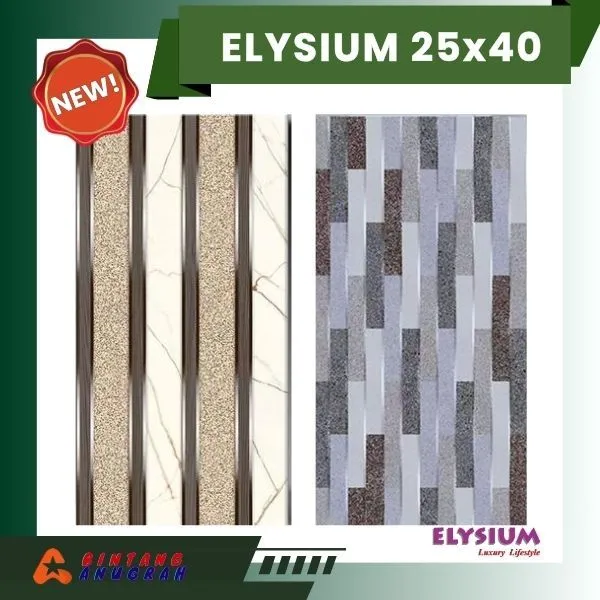 Toko Bintang Anugrah Keramik, Toko Bangunan Murah Pekanbaru / Agen Keramik Pekanbaru / Keramik ELYSIUM 50x50 / Keramik Dinding ELYSIUM 25x50 / Harga ELYSIUM CERAMICS / Motif motif Keramik Terlaris / Toko Keramik Pekanbaru