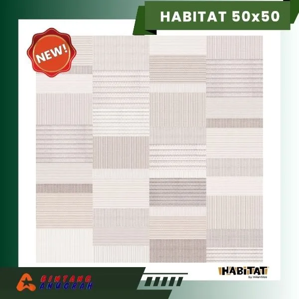 Toko Bintang Anugrah Keramik, Toko Bangunan Murah Pekanbaru / Agen Keramik Pekanbaru / Keramik HABITAT 50x50 / Keramik Dinding HABITAT 25x50 / Harga HABITAT CERAMICS / Motif motif Keramik Terlaris / Toko Keramik Pekanbaru