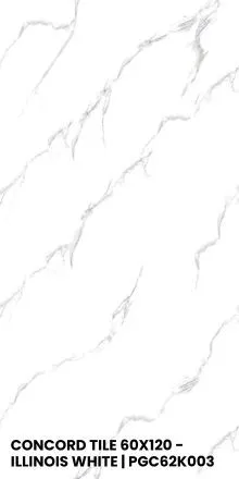 CONCORD TILE 60X120 - ILLINOIS WHITE | PGC62K003