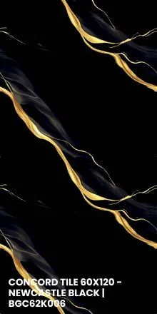 CONCORD TILE 60X120 - NEWCASTLE BLACK | BGC62K006