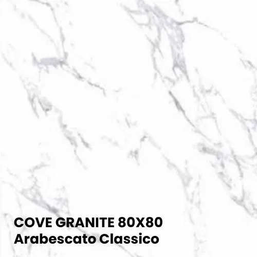 COVE GRANITE 80X80 - Arabescato Classico