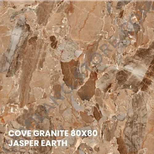 COVE GRANITE 80X80 - JASPER EARTH