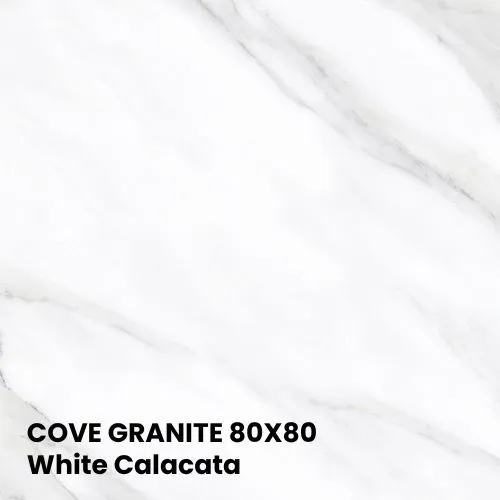 COVE GRANITE 80X80 - White Calacata