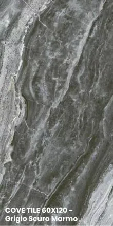 COVE TILE 60X120 - Grigio Scuro Marmo