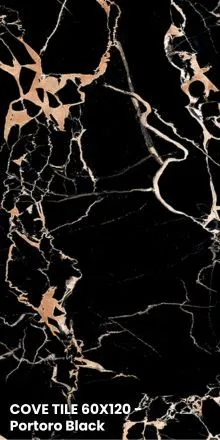 COVE TILE 60X120 - Portoro Black