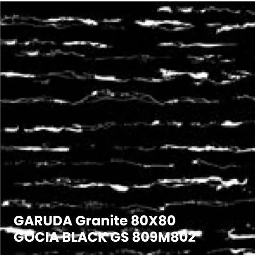 GARUDA Granite 80X80 - GOCIA BLACK GS 809M802