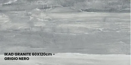 IKAD GRANITE 60X120cm - GRIGIO NERO