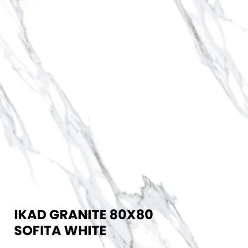 IKAD GRANITE 80X80 - SOFITA WHITE