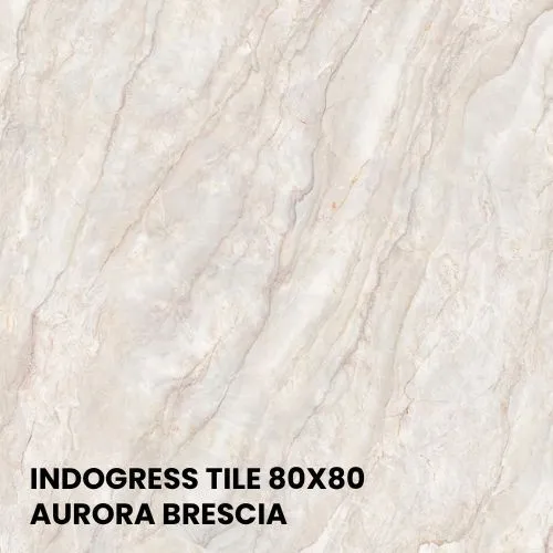 INDOGRESS TILE 80X80 - AURORA BRESCIA