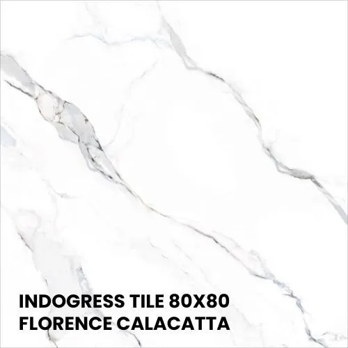 INDOGRESS TILE 80X80 - FLORENCE CALACATTA