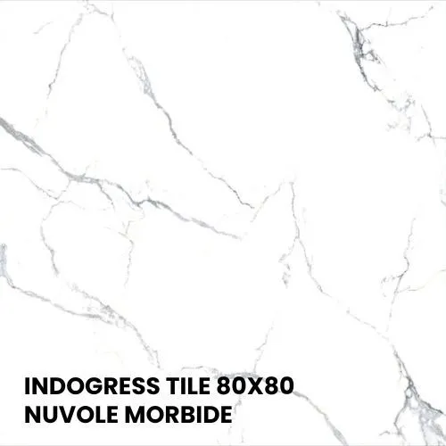 INDOGRESS TILE 80X80 - NUVOLE MORBIDE