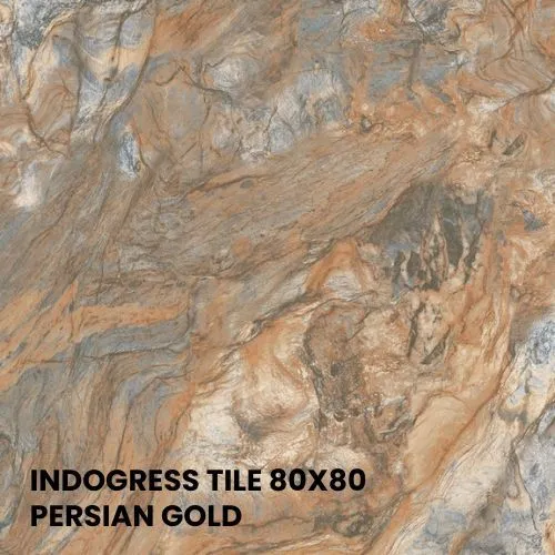 INDOGRESS TILE 80X80 - PERSIAN GOLD