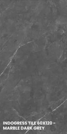 INDOGRESS TILE 60X120 - MARBLE DARK GREY