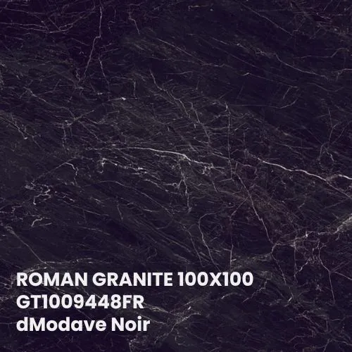 ROMAN GRANITE 100X100 GT1009448FR dModave Noir