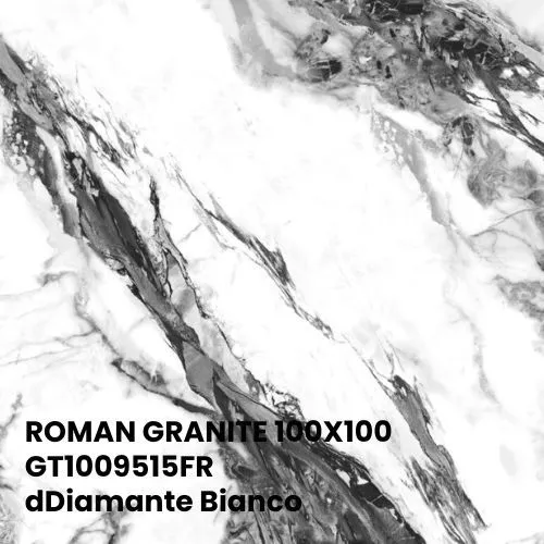 ROMAN GRANITE 100X100 | GT1009515FR dDiamante Bianco