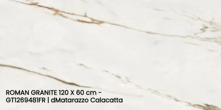 ROMAN GRANITE 120 X 60 cm - GT1269481FR | dMatarazzo Calacatta