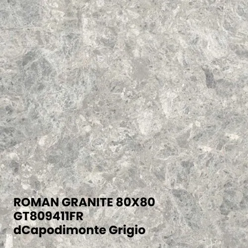 ROMAN GRANITE 80X80 - GT809411FR - dCapodimonte Grigio