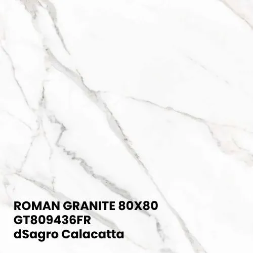 ROMAN GRANITE 80X80 - GT809436FR - dSagro Calacatta