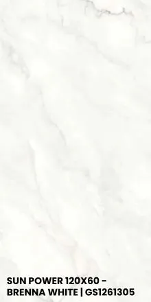 SUN POWER 120X60 - BRENNA WHITE | GS1261305