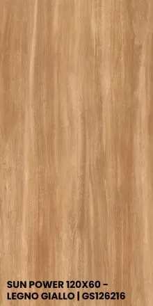 SUN POWER 120X60 - LEGNO GIALLO | GS126216