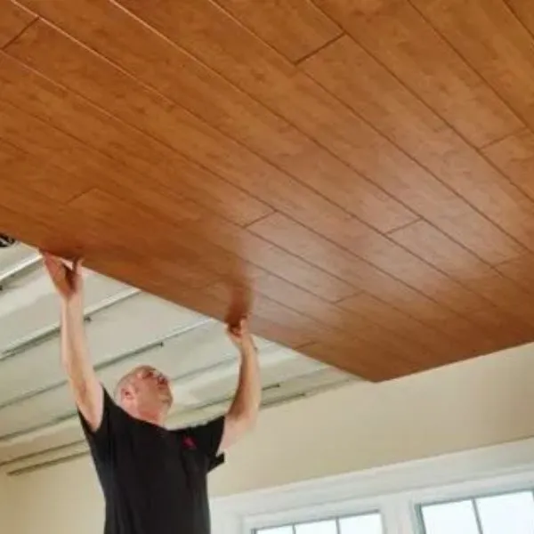 #Pemasangan Plafon PVC